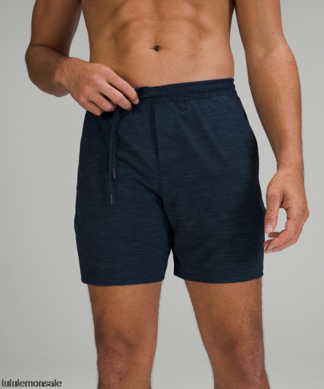 Lululemon Deutschland DELULU856 | Lululemon Deutschland Blue True Navy Pace Breaker Linerless Short 7
